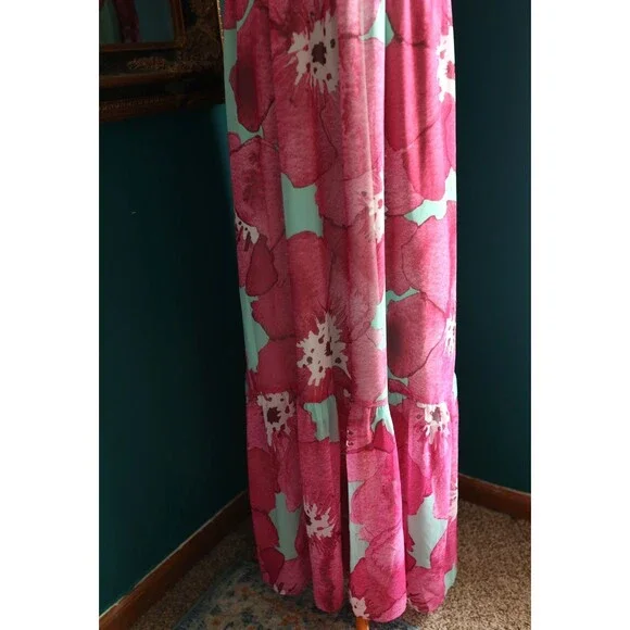 NWT Anthropologie Hutch Yael Sleeveless Maxi Dress Colorful Floral Boho XL - Picture 6 of 16